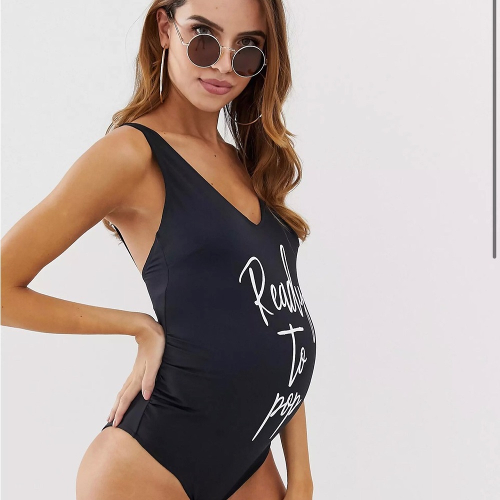 NWT ASOS Maternity One Piece Swimsuit